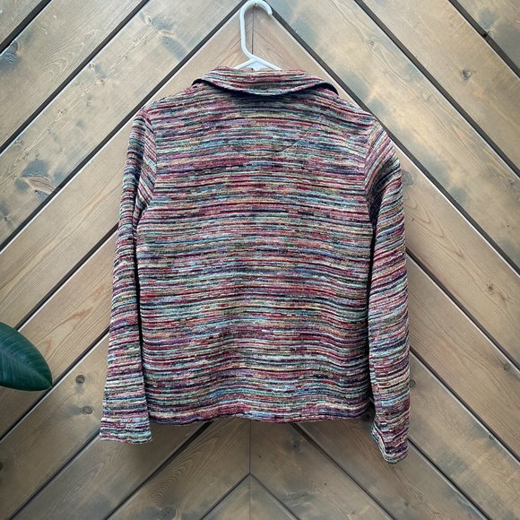 Coldwater Creek Women's Blazer Small Multi-colored - Picture 3 of 3
